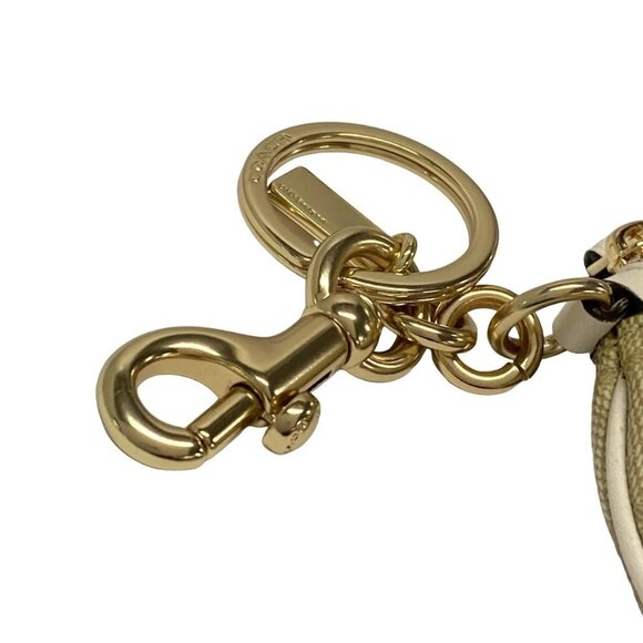 Auth COACH Signature CG762 Beige Light Brown PVC - Coin Case - Picture 9 of 12